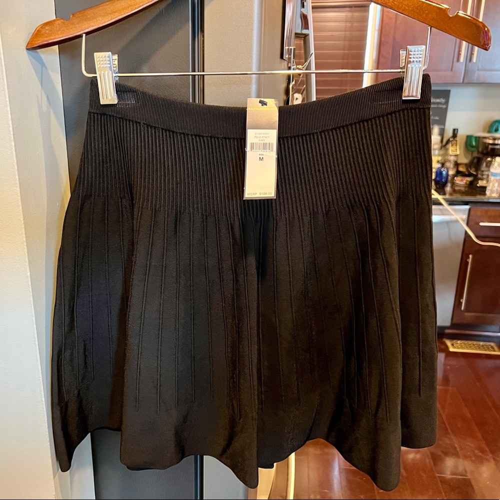 Ralph Lauren Mini Skirt (Silk Cashmere Blend) Women’s Medium